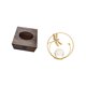 thumbnail image 5 of Organizador De Cajas De Pañuelos De Madera Y Cristal Con Soporte Para Figura Escultórica De Bola De Metal, Ideal Para Baño, Coche, Hogar, Oficina, Dormitorio O Sala De Estar., 5 of 8