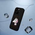 thumbnail image 5 of DistinctInk MagSafe Tough Case for Apple iPhone 14 Pro (6.1" Screen) - I Believe in Unicorns - Raised Bezel Screen Guard, 5 of 6