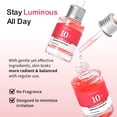 thumbnail image 6 of Pink Niacinamide & TXA Face Serum, Hydrating & Smoothing Essence, Lightweight Daily Skincare for a Radiant Look, 30ml, 6 of 8