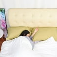 thumbnail image 2 of Unique Bargains 2pk 1800 Microfiber Standard Pillow Shams Cases 20" x 26", 2 of 2