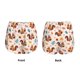 thumbnail image 3 of Balery Forest Squirrel Nuts Pantalones cortos deportivos para mujer con forro y dos bolsillos, elásticos, para entrenamiento, gimnasio, yoga-X-Large, 3 of 7