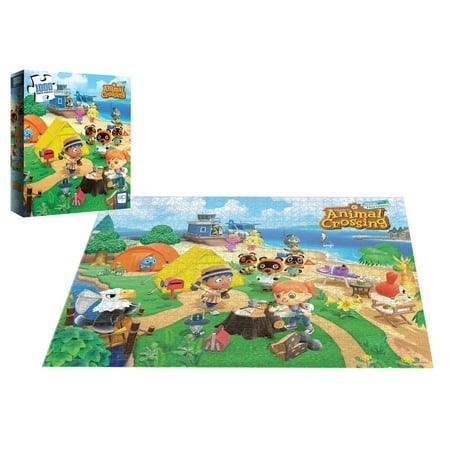 UPC: 0700304153982 | USAopoly Animal Crossing: New Horizons Welcome to Animal Crossing 1000-Piece Puzzle