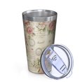 thumbnail image 2 of 16oz Tumblers Pioneer Flower Stainless Steel Vacuum Insulated Double Wall Travel Tumbler Cups Mug with Lid and Straw,Cleaning Brush for Coffee,Tea, 2 of 4