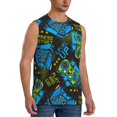 thumbnail image 2 of Pofeuu Play Game Print Men's Muscle T-Shirt, Sleeveless, Muscle Tank, Classic Muscle Tee Top For Men Casual Sleeveless Muscle T-Shirt Trendy Clothes-X-Large, 2 of 7