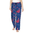 thumbnail image 1 of Balery Chicken and Rooster Pantalones de pijama para mujer, pijamas ultraligeros, pantalones de estar por casa-Large, 1 of 6