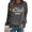 Dark Gray-51, variant on Mama Sweatshirt for Women Christian Mom Shirt Motherhood Long Sleeve Pullover Tops Casual Loose Fit