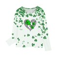 thumbnail image 4 of LIaqionyy Long Sleeve Shirts for Kids St Patrick Day's Casual Crew Neck Tops Trendy Basic Tees 3-14Y, 4 of 4