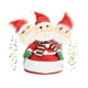 thumbnail image 4 of Kearding Sombrero de muñeca de Navidad, juguete de peluche eléctrico de dibujos animados para exteriores, animales de peluche, sombreros de baile para Kits de decoración para fiestas Papá Noel, 4 of 6