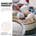 thumbnail image 4 of 400 Pcs Paper Steamer Pot Buns Liner for Dumplings Steaming Cushion Kitchen Gadgets, 4 of 6