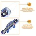 thumbnail image 4 of Japanese Style Fish Windsock Flag Hanging Outdoor Ornament Outdoor Carp Windsock Decor, 4 of 9