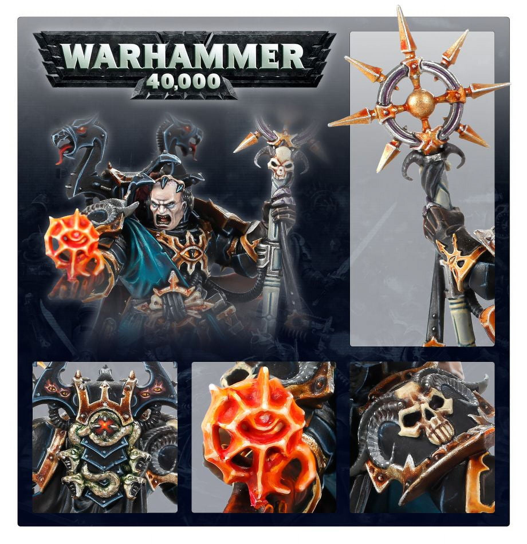 Games Workshop – Warhammer 40k – Chaor Space Marines Sorcerer