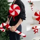 thumbnail image 2 of Adornos navideños, bastones de caramelo grandes, piruletas para árbol de Navidad, adornos decorativos para el hogar, decoración de fiestas, regalo de Navidad, 2 of 5