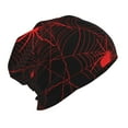 thumbnail image 2 of Honeii Red Spider On The Web Print Kids Knit Beanie Watch Hat ,Knit Cap for Boys and Girls, 2 of 7