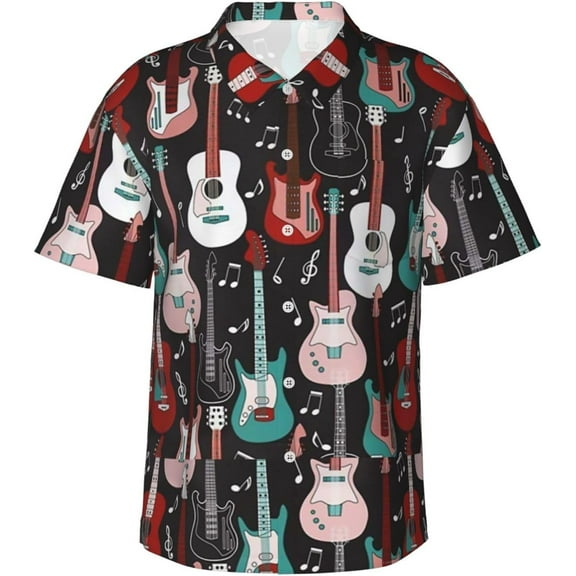 American Arizona Flag Mens Hawaiian Shirt Short Sleeve Casual Button Up Tropical Summer Beach Shirt