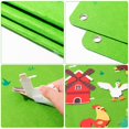 thumbnail image 3 of Set de guion gráfico de fieltro WATINC Farm Animals, 1 m, 38 piezas, regalo para niños, 3 of 5