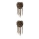 thumbnail image 4 of Extensión de cola de caballo de Fibra Vogacara peluca de moño para mujer pelo rizado moderno 6h24b, 4 of 6