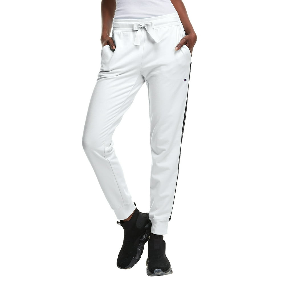 champion women's campus jogger with taping