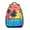 Silver, variant on Tropical Beach Sunset Backpack - Boho Inspired Design, Lightweight & Breathable for Daily Use, Ergonomic Spinal Support