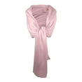 thumbnail image 4 of Wdgfv Chiffon Shawls and Wraps for Women, Elegant Sheer Shawls for Formal Evening, Soft Wedding Brides Scarf Pink One Size, 4 of 5