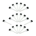 thumbnail image 1 of Track Cleaning Brush White 20Pcs 4.3x1 Inch, 1 of 6
