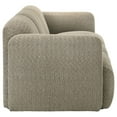 thumbnail image 6 of Dorset 2-piece Upholstered Round Track Arm Sofa Set Brown, 6 of 15