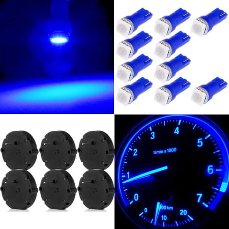 SCITOO 7-Piece GM Stepper Motor Repair Kit – X27.168 Speedometer Gauge Cluster Fix + 9 Free White LED Bulbs