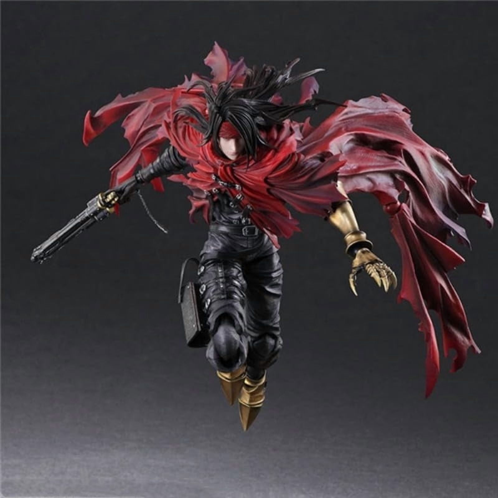 Vincent Figure, Standing Vincent Valentine Figures 27cm/10.6inch PVC Anime Character Collection Decor Statue Model Desktop Decoration Ornament Gifts