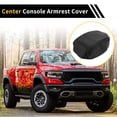 thumbnail image 3 of Cubierta de consola central Unique Bargains para Honda Ridgeline 2006-2014 de cuero de microfibra con negro, 3 of 6