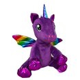 thumbnail image 2 of Peluche Stuffems Toy Shop Luna, el unicornio con alas moradas, 20 cm, 2 of 3