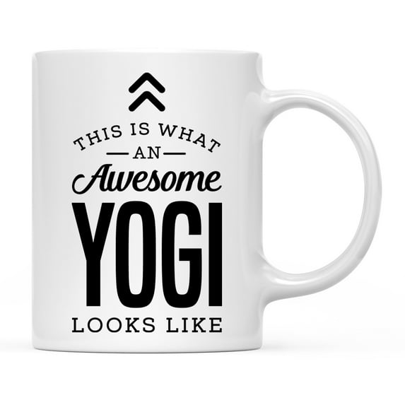 Koyal Wholesale Ceramic Coffee Tea Mug, This is What an Awesome Yogi Looks Like