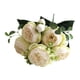 thumbnail image 2 of 2 Hermosas Flores Artificiales de Seda Falsa para Boda, San Valentín, Decoración Nupcial., 2 of 7