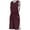 Maroon & White, variant on Women's Undivided Single Ply Reversible Shorts - 5R6DLX