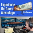 thumbnail image 3 of Westinghouse 49" Curved Ultrawide Gaming Monitor, UWDFHD 144Hz 3840x1080 1800R FreeSync, WC49BX6230, 3 of 9