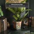 thumbnail image 5 of Oriental Furniture 10" Horse in Meadow Porcelain Flower Pot, 5 of 7