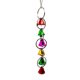 thumbnail image 2 of Stainless steel bell toy for parrots with soft sound, suitable for macaws, gray parrots, parrots, etc., 2 of 4