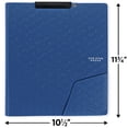 thumbnail image 4 of Five Star® Clip 'N Store 3-Ring Plastic Binder, 1" Rings, Pacific Blue, 4 of 5