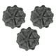 thumbnail image 4 of 3 bolas de masaje de pétalos para liberar tejido profundo, terapia de puntos gatillo, bola de masaje de fascia con forma de pétalo sólido, color negro, 4 of 14