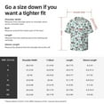 thumbnail image 5 of Balery Bears and Tropical Leaves Camisa Casual de Manga Corta con Botones para Hombre, Texturizada, Estilo Cubano, para Playa, Verano-Medium, 5 of 5