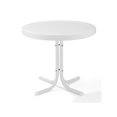 thumbnail image 4 of Pemberly Row Table Rétro en Métal Blanc, 4 of 4