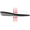 thumbnail image 3 of Qucyy Height Increase Insole Heel Cushion Inserts Slow Rising Taller Height Lift Cuttable for Women Men 4.5cm, 3 of 5