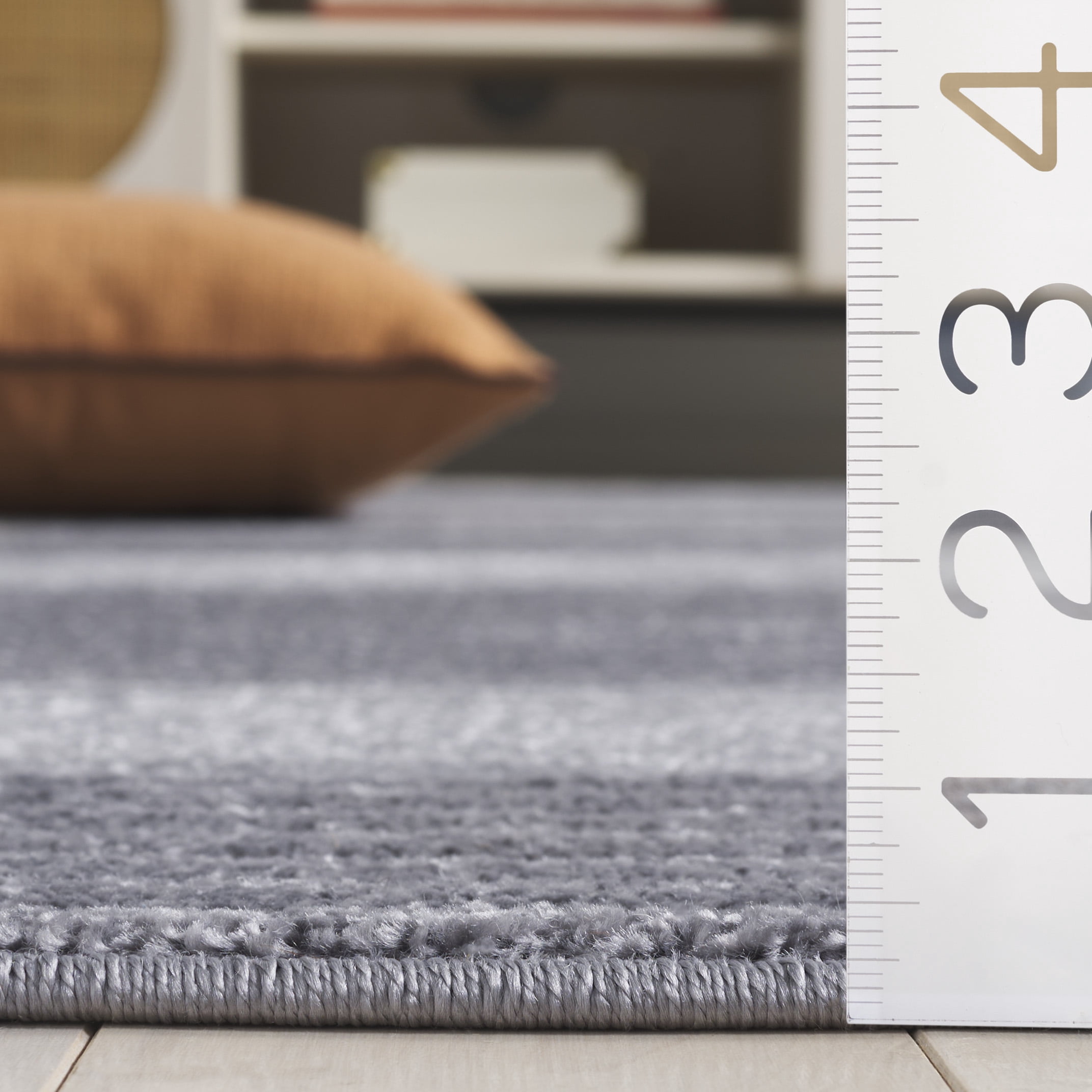 SAFAVIEH Contour Jakov Geometric Area Rug, Grey/Dark Grey, 8' x 10'