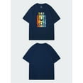 thumbnail image 5 of Dad Level Unlocked Men’s Cotton Blend Short Sleeve Crewneck T-Shirts Printed Graphics Top Casual Tees M-3XL, 5 of 9