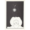 thumbnail image 2 of Beardsley, Aubrey 11x14 Black Modern Framed Museum Art Print Titled - Tales of Mystery 1894 - The Black Cat, 2 of 4