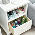 thumbnail image 3 of Tablero organizador separador de almacenamiento de plástico con forma de panal de 12 piezas Blanco, 3 of 9