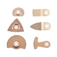 thumbnail image 2 of Oscillating Multi Tool Saw Blades Sets​, Universal Wood Metal Oscillating Multitool Quick Release Saw Blades, Multitool Saw Blade Accessories, 2 of 8