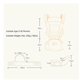 thumbnail image 4 of Portabebés ergonómico Canguro Bebé Niño Asiento de cadera Herramienta Soporte para bebés Sling Afortunado Sencillez, 4 of 5