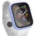 thumbnail image 4 of [2 Pack] IBAOLEA Compatible with IBAOLEA Watch 44mm Case, Full Coverage Bumper Protective Case with Screen Protector for Men Women iWatch Series 6/5/4/SE, Baby Blue Baby Blue 44mm, 4 of 6