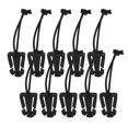 thumbnail image 1 of koolsoo 4x 10pcs Molle Webbing Buckle Carabiner Clip Backpack Elastic Cord Hang Buckle, 1 of 9