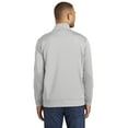thumbnail image 2 of Port 1235062 Performance Fleece 1 by 4-Zip Pullover Sweatshirt, Silver - Small, 2 of 4