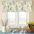 thumbnail image 6 of Valances for Windows Rod Pocket Short Curtain for Bathroom Living Room Bedroom 1 Panel 54x18in, 6 of 9